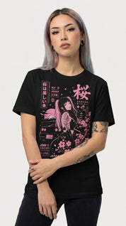 Sakura Drift Car T-Shirt