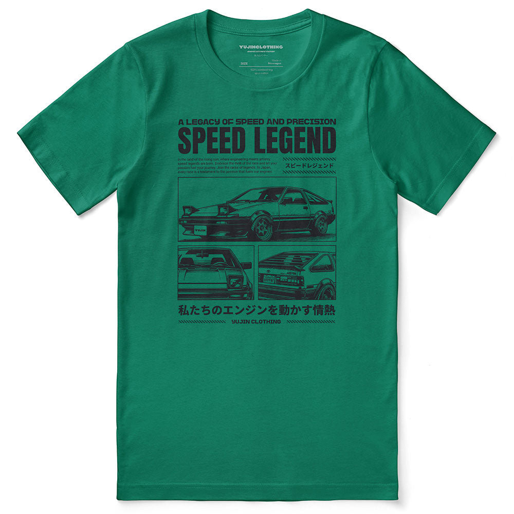 Speed Legend T-Shirt | Yūjin Japanese Anime Streetwear Clothing