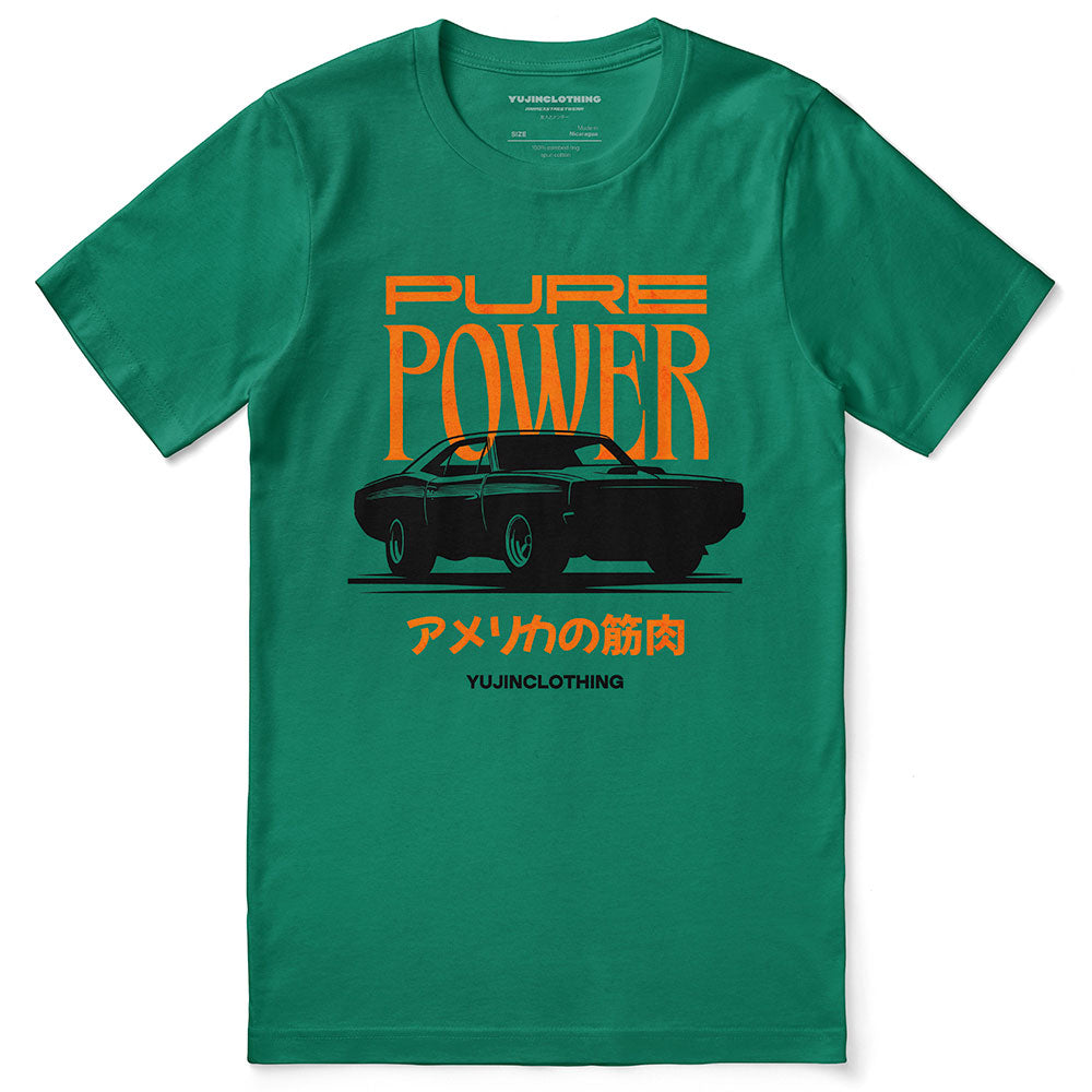 Pure Power Car T-Shirt | Yūjin Japanese Anime Streetwear Clothing