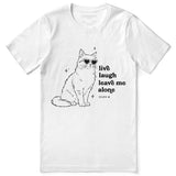Leave Me Alone Cat T-Shirt