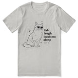 Leave Me Alone Cat T-Shirt