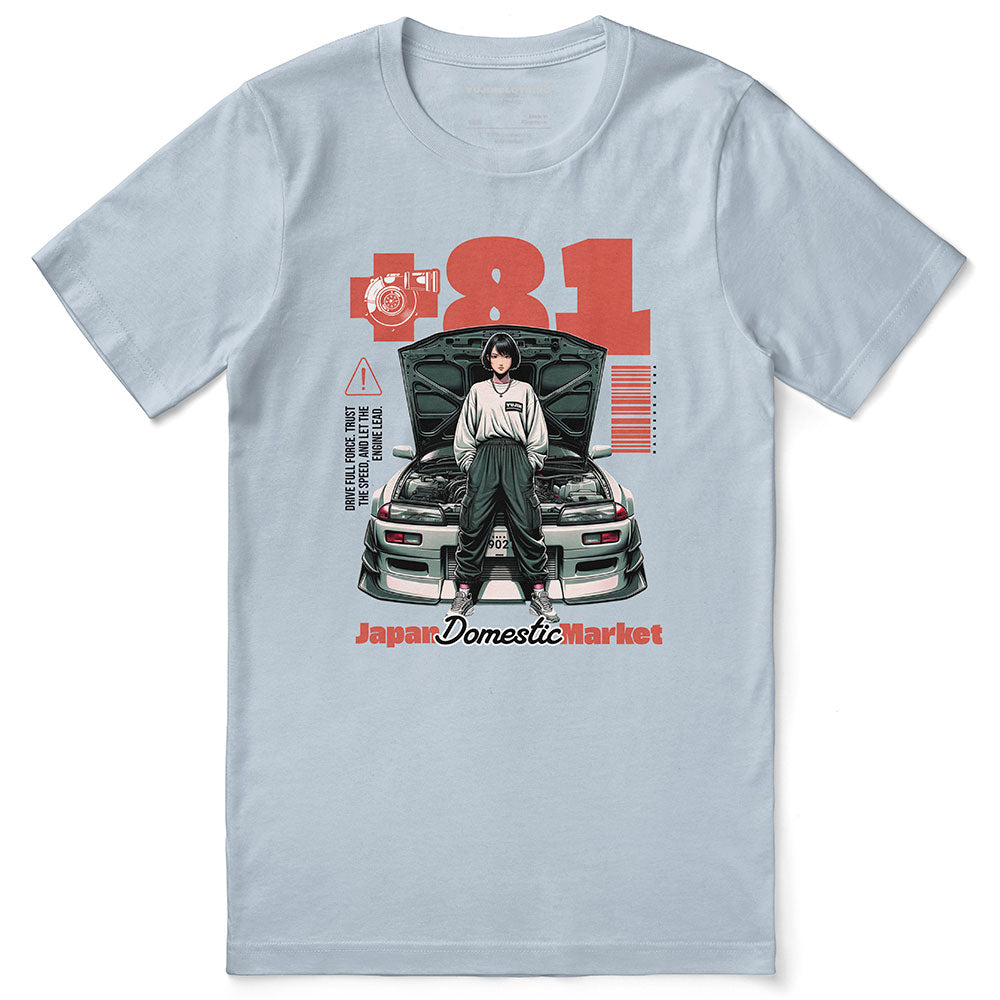 Trust The Speed Car T-Shirt | Yūjin Japanese Anime Streetwear Clothing