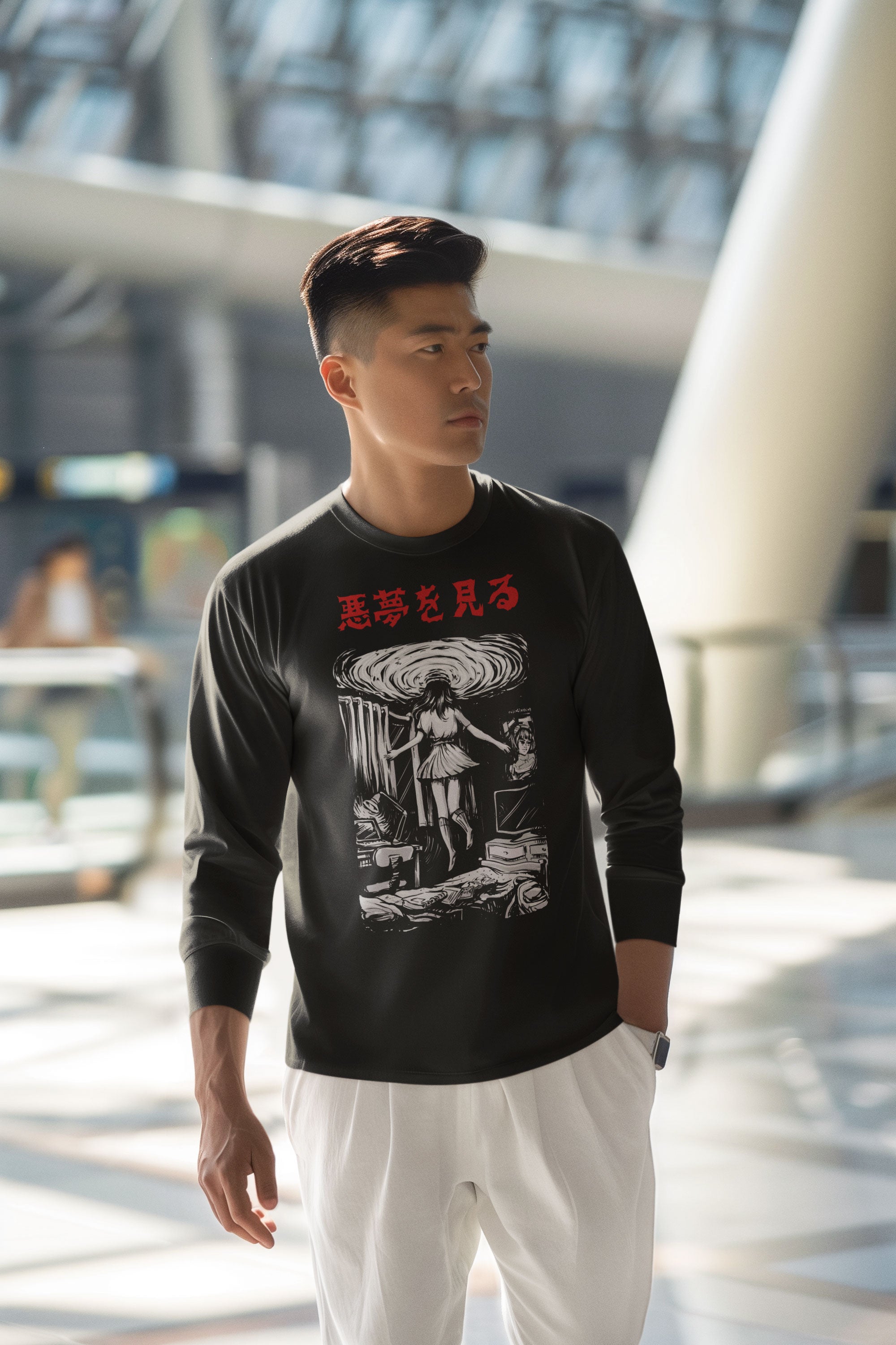 Doux Cauchemars T-shirt manches longues