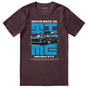 Back In Time Car T-Shirt | Yūjin Japanese Anime Streetwear Clothing