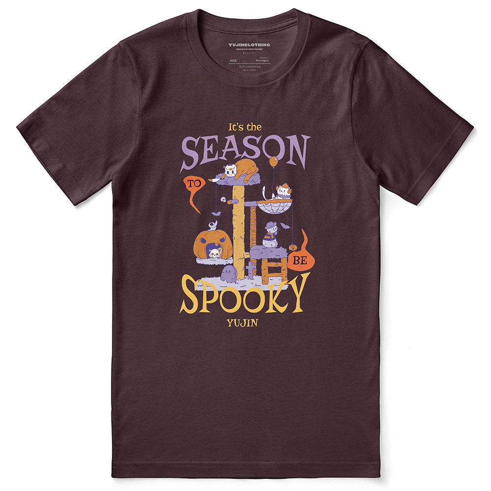 Spooky Season Cat T-Shirt | Yūjin Japanese Anime Streetwear Clothing