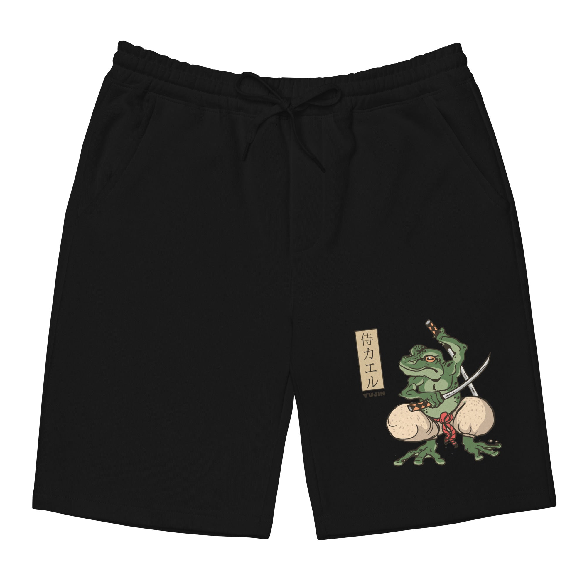 Samurai Frog Short | Yūjin Japanese Anime Streetwear Clothing