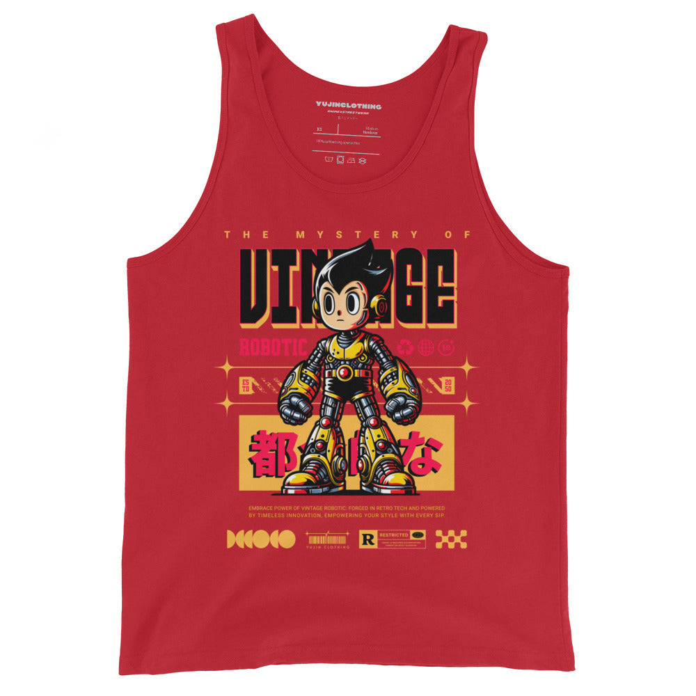 Robotic Tank Top | Yūjin Japanese Anime Streetwear Clothing