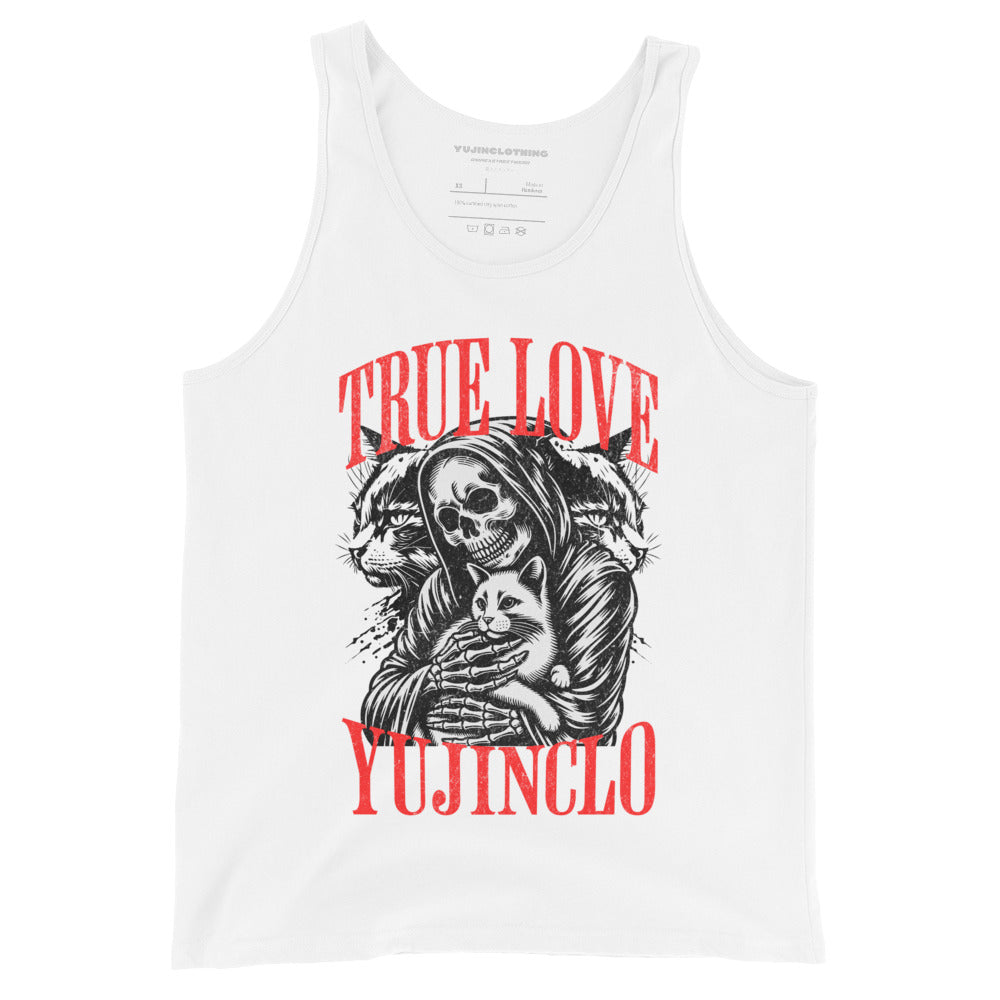 True Love Cat Tank Top | Yūjin Japanese Anime Streetwear Clothing