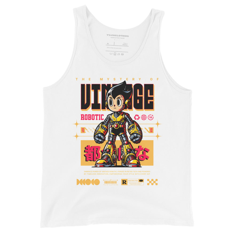 Robotic Tank Top | Yūjin Japanese Anime Streetwear Clothing