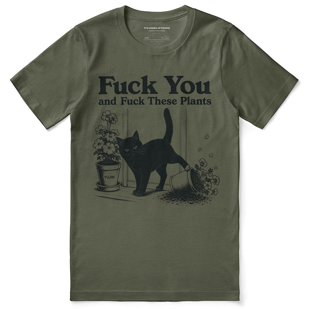 These Plants Cat T-Shirt