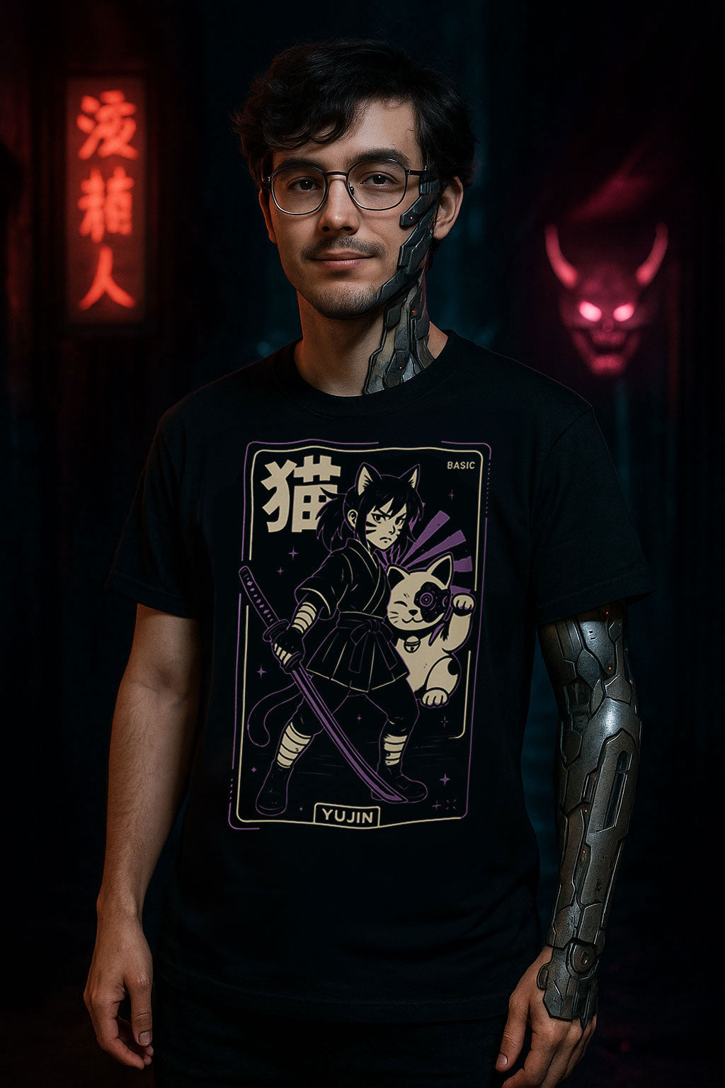 Otaku Leather Jacket | Yūjin Japanese Anime Streetwear