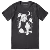 Moonlit Nightscape Anime T-Shirt
