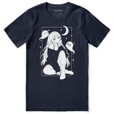 Moonlit Nightscape Anime T-Shirt