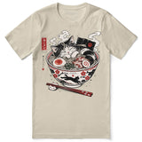 Nap First Noodles Later Cat T-Shirt