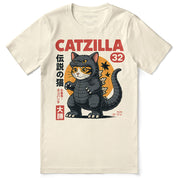 Catzilla Monster Cat T-Shirt | Yūjin Japanese Anime Streetwear Clothing