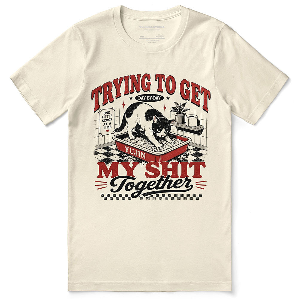 One Scoop At A Time Cat T-Shirt