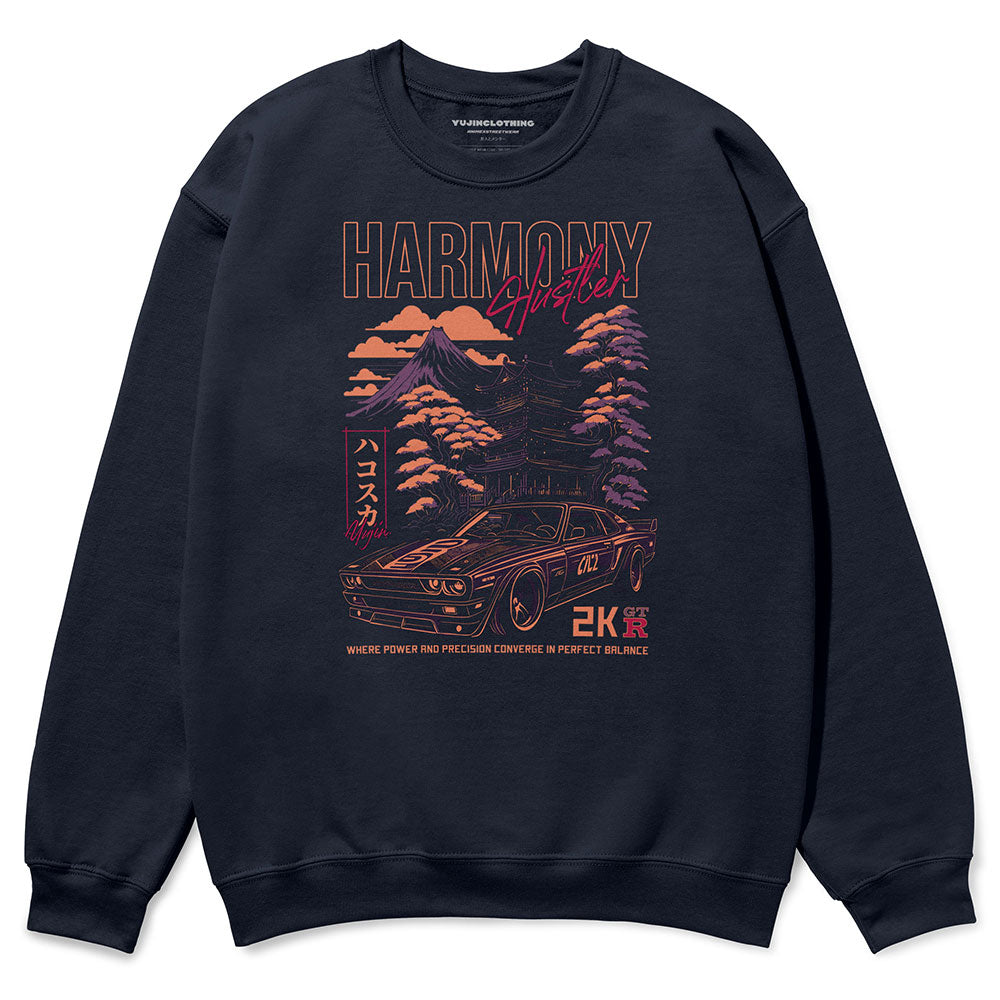 Harmony Car Sweatshirt | Yūjin Japanese Anime Streetwear Clothing