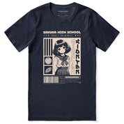 Highschool Girl T-Shirt | Yūjin Japanese Anime Streetwear Clothing