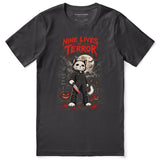 Nine Lives of Terror Cat T-Shirt