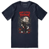 Nine Lives of Terror Cat T-Shirt