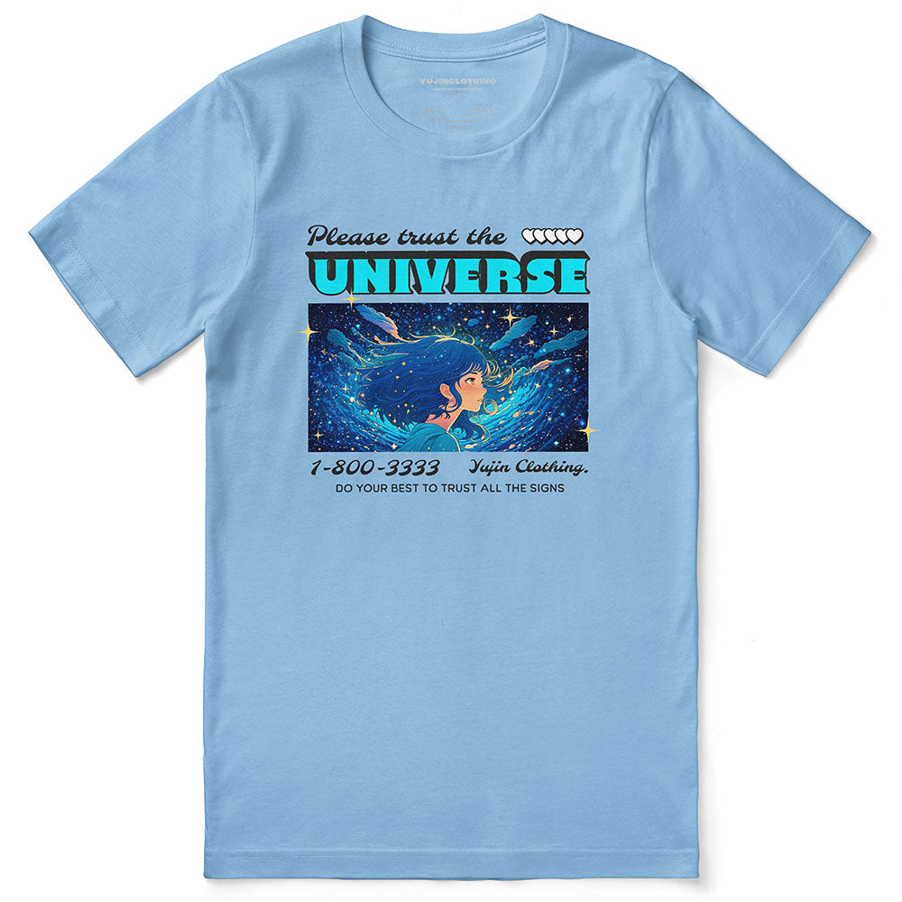 Trust The Universe T-Shirt | Yūjin Japanese Anime Streetwear Clothing