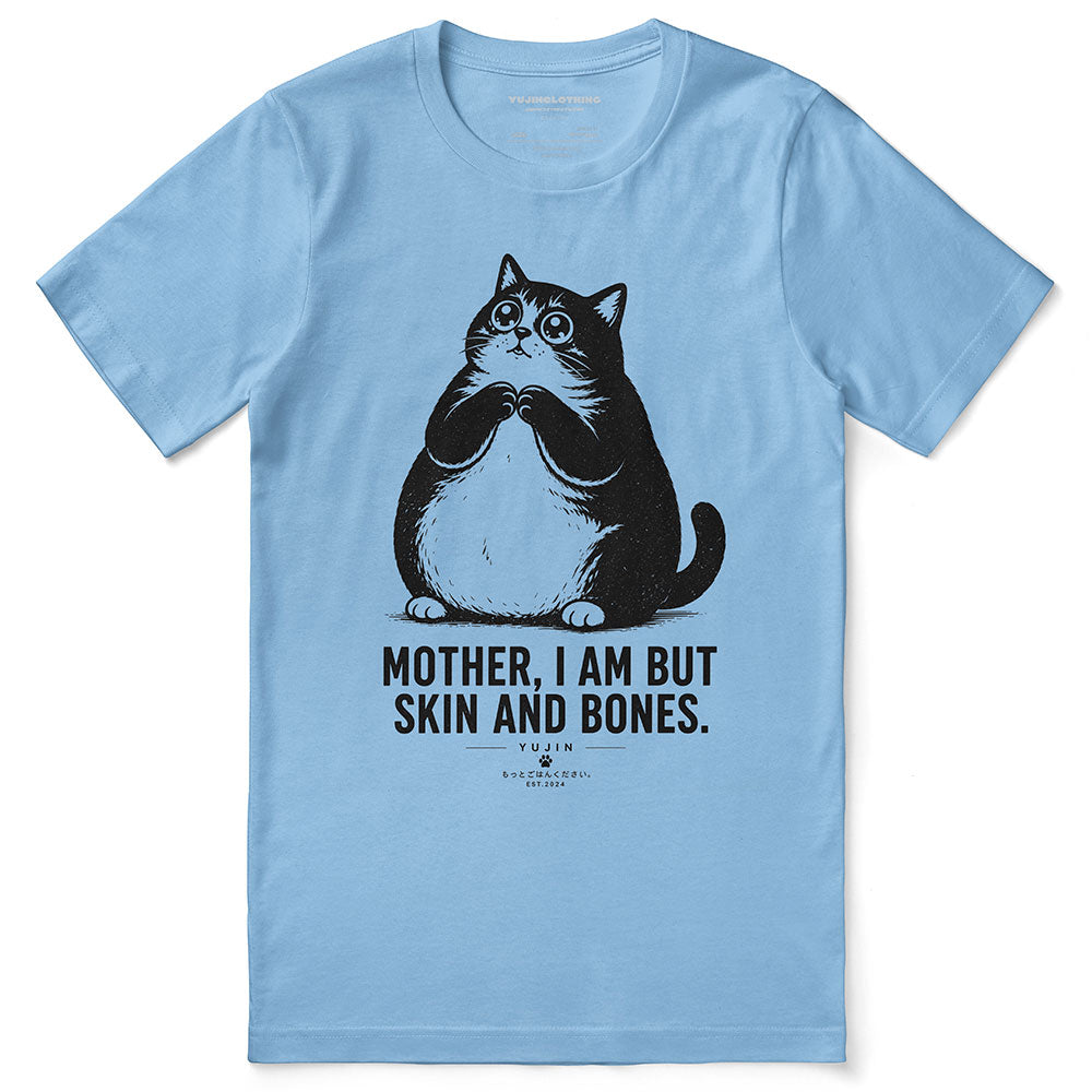 Skin and Bones Cat T-Shirt
