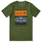 Drift Racing Car T-Shirt | Yūjin Japanese Anime Streetwear Clothing