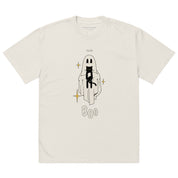 Boo! Cat Oversized Faded T-Shirt | Yūjin Japanese Anime Streetwear Clothing