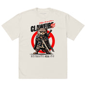 Clawfire Oversized Faded Cat T-Shirt | Yūjin Japanese Anime Streetwear Clothing