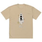 Boo! Cat Oversized Faded T-Shirt | Yūjin Japanese Anime Streetwear Clothing