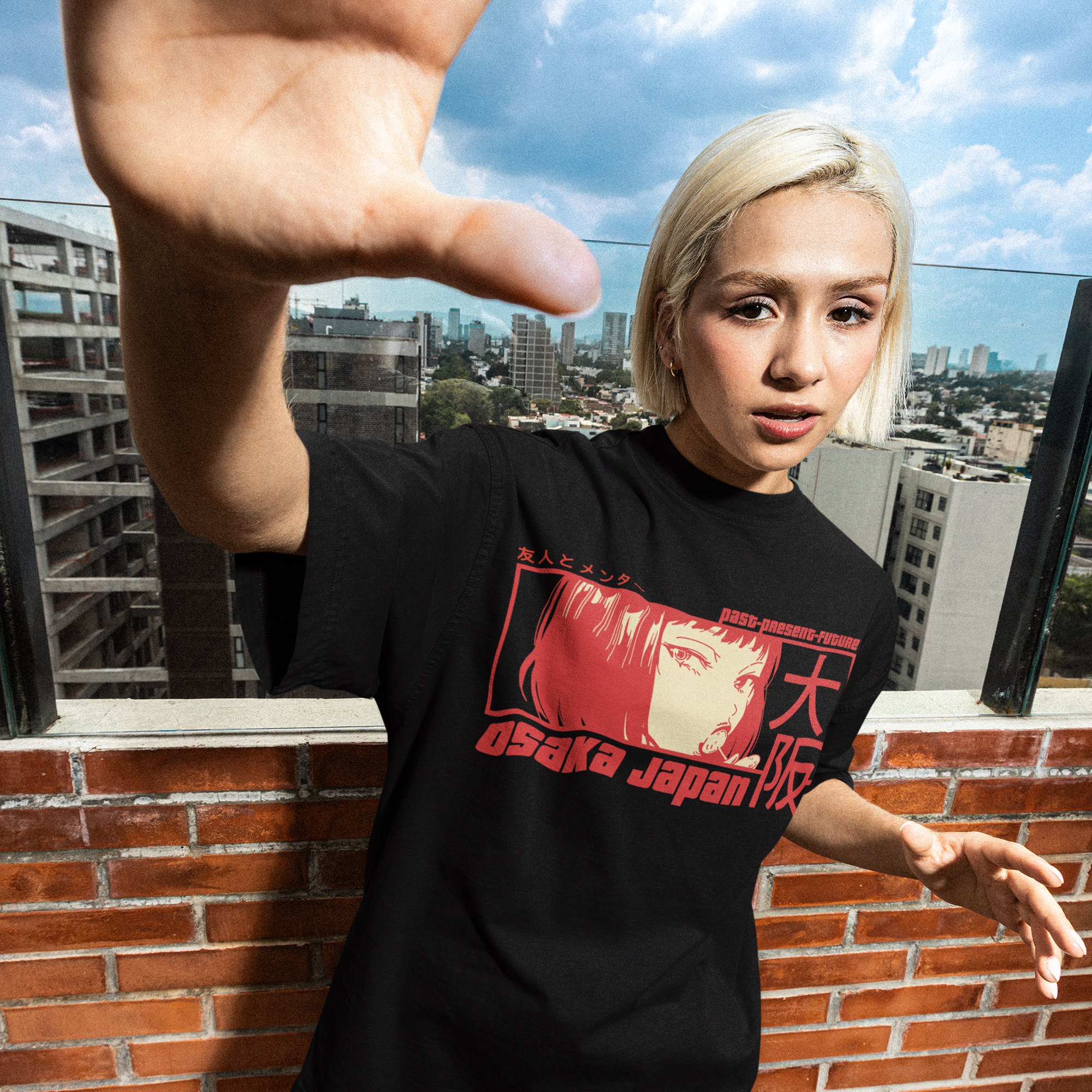 oversized-t-shirt-mockup-of-a-woman-with-a-surprised-look-posing-on-a-balcony-m57623.png