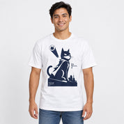 Own the Night Cat T-Shirt — male lifestyle