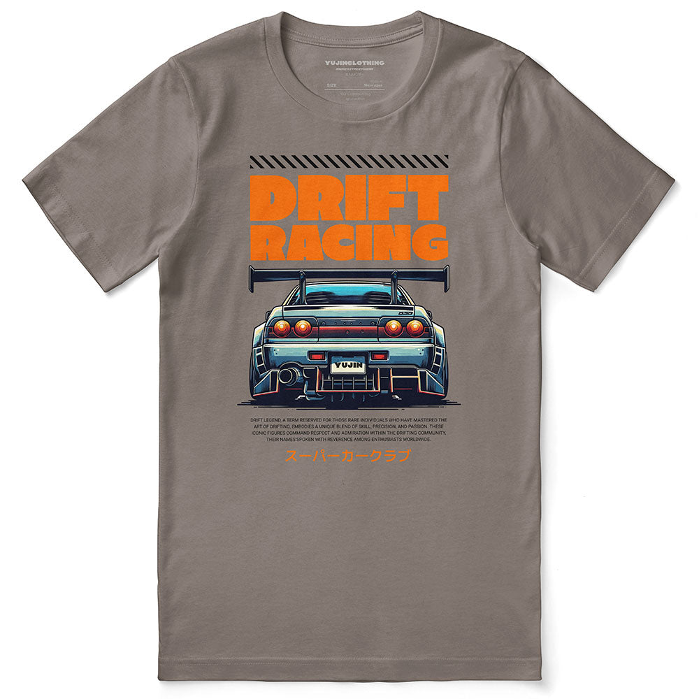 Drift Racing Car T-Shirt | Yūjin Japanese Anime Streetwear Clothing