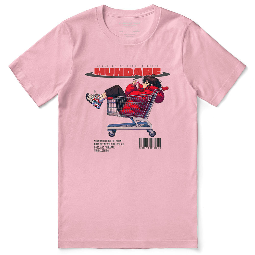 Mundane Anime T-Shirt | Yūjin Japanese Anime Streetwear Clothing