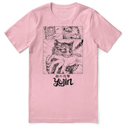 Sudden Attack Cat T-Shirt | Yūjin Japanese Anime Streetwear Clothing