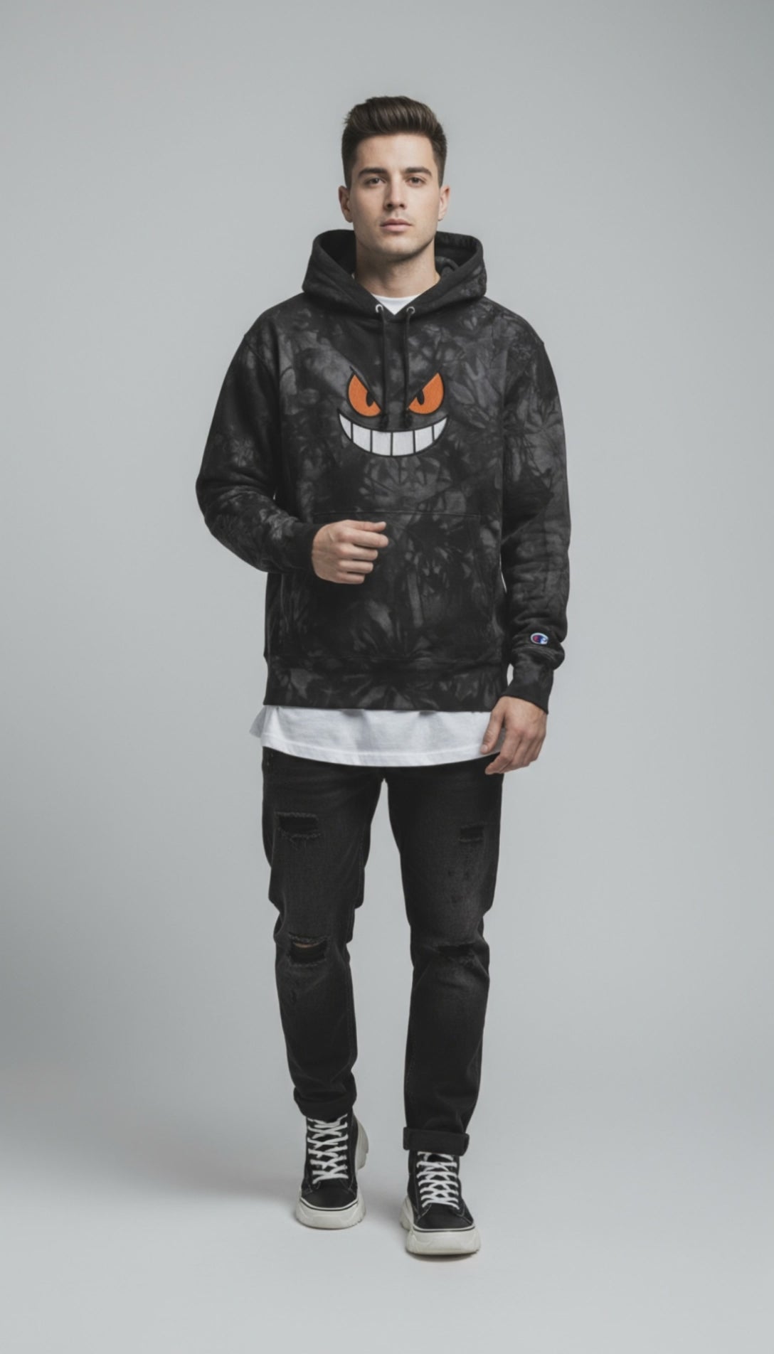 Demon Inside Tie-Dye Hoodie