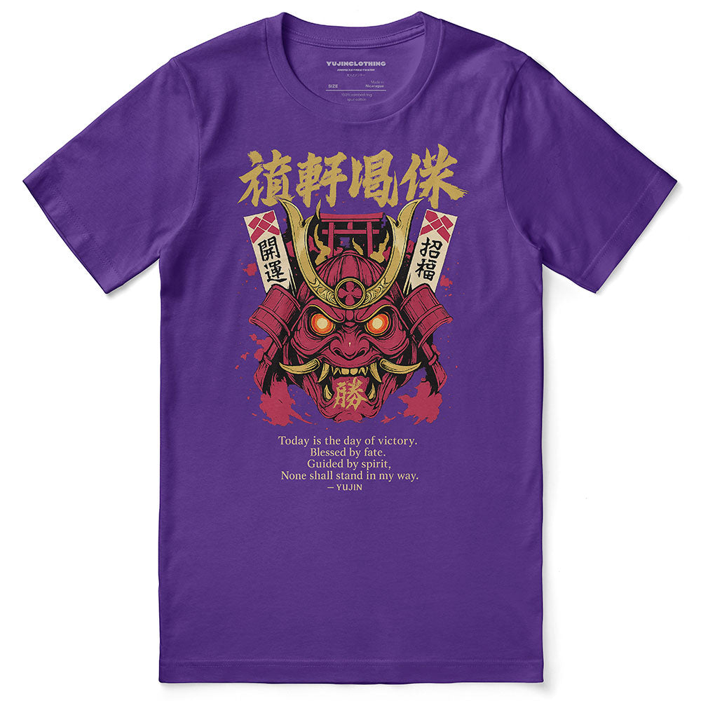 Victory Mask Streetwear T-Shirt | Yūjin Japanese Anime Streetwear Clothing