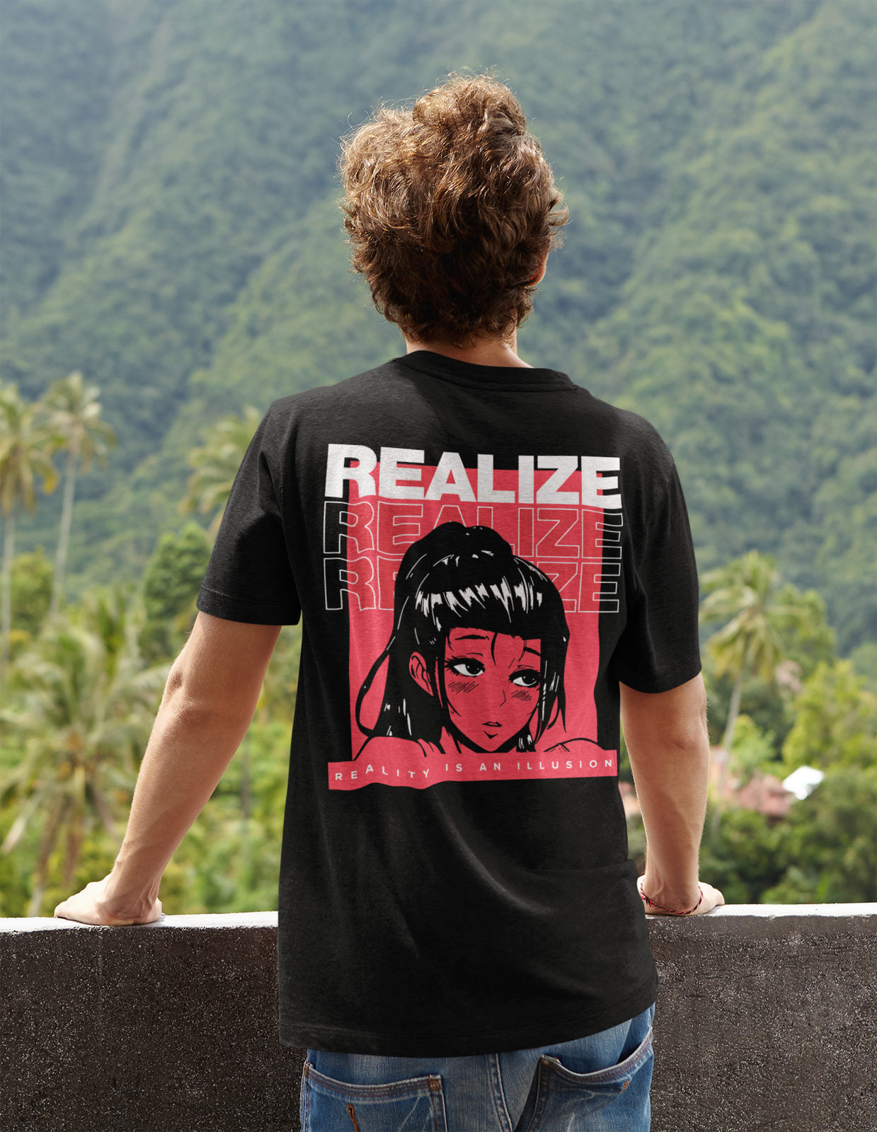 Realize T-Shirt | Yūjin Japanese Anime Streetwear Clothing