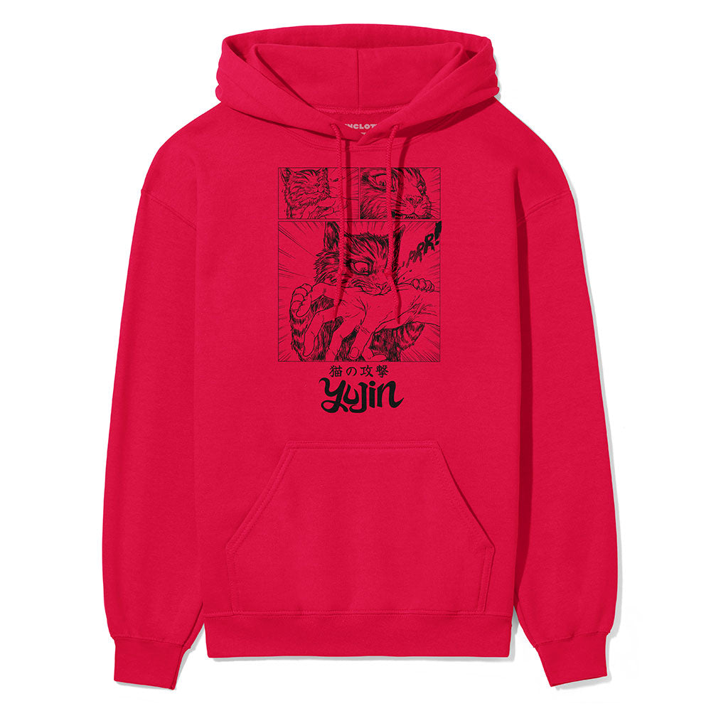 Sudden Attack Cat Hoodie