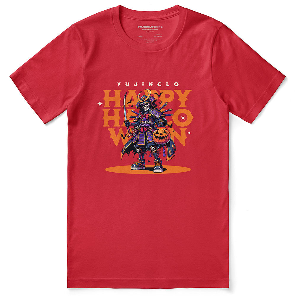 Samurai Halloween T-Shirt | Yūjin Japanese Anime Streetwear Clothing