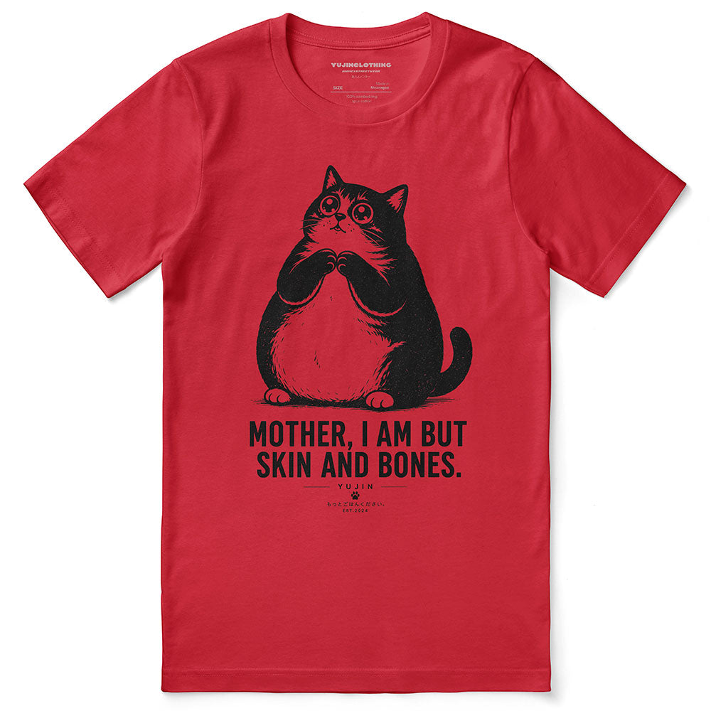 Skin and Bones Cat T-Shirt