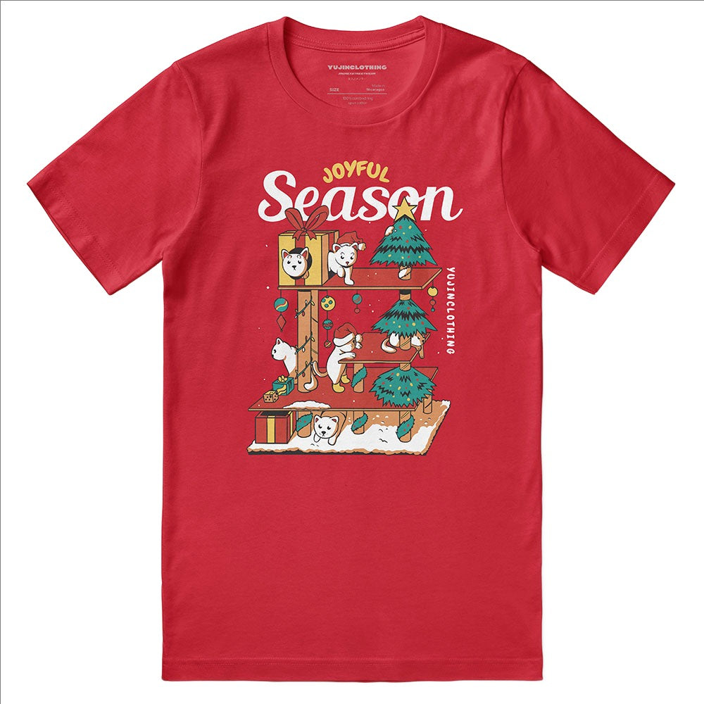 Joyful Season T-Shirt | Yūjin Japanese Anime Streetwear Clothing