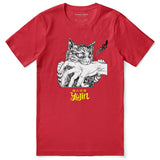 Bite Attack Cat T-Shirt