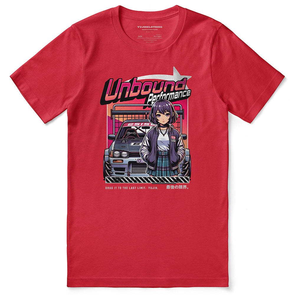 Unbound Performance T-Shirt | Yūjin Japanese Anime Streetwear Clothing