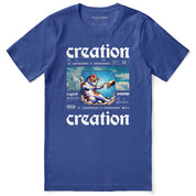 Divine Creation Cat T-Shirt | Yūjin Japanese Anime Streetwear Clothing