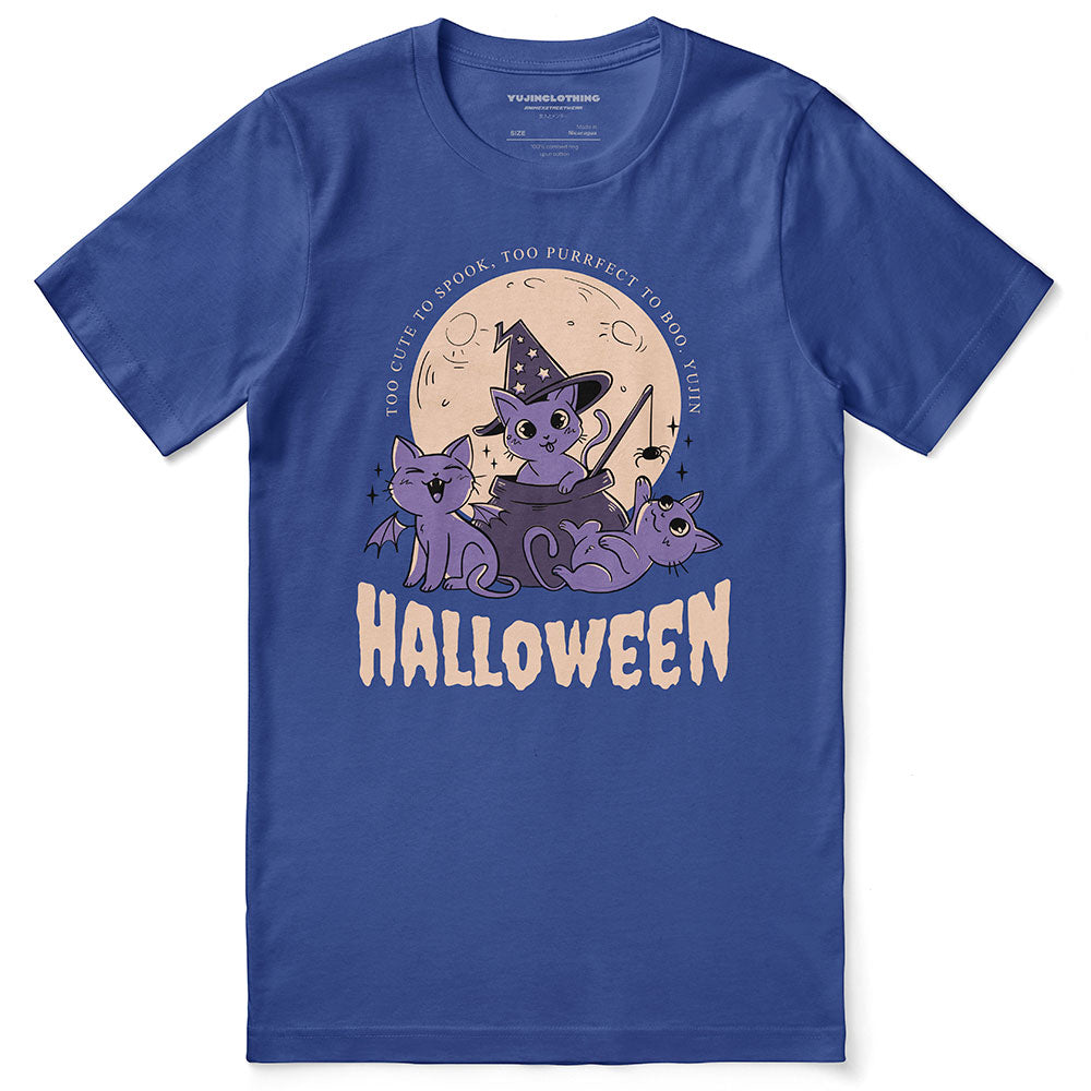 Halloween Cats T-Shirt | Yūjin Japanese Anime Streetwear Clothing