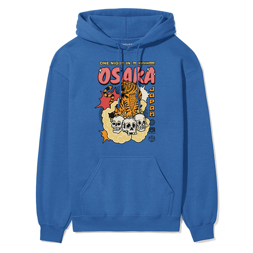 One Night Osaka Hoodie | Yūjin Japanese Anime Streetwear Clothing