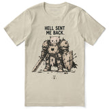 Hell Sent Me Back Cat T-Shirt