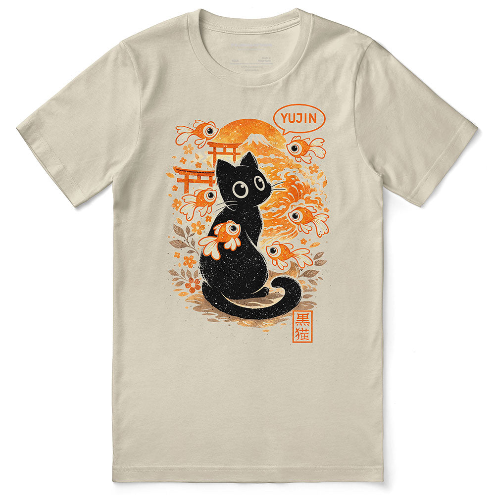 Silent Guardian Cat T-Shirt