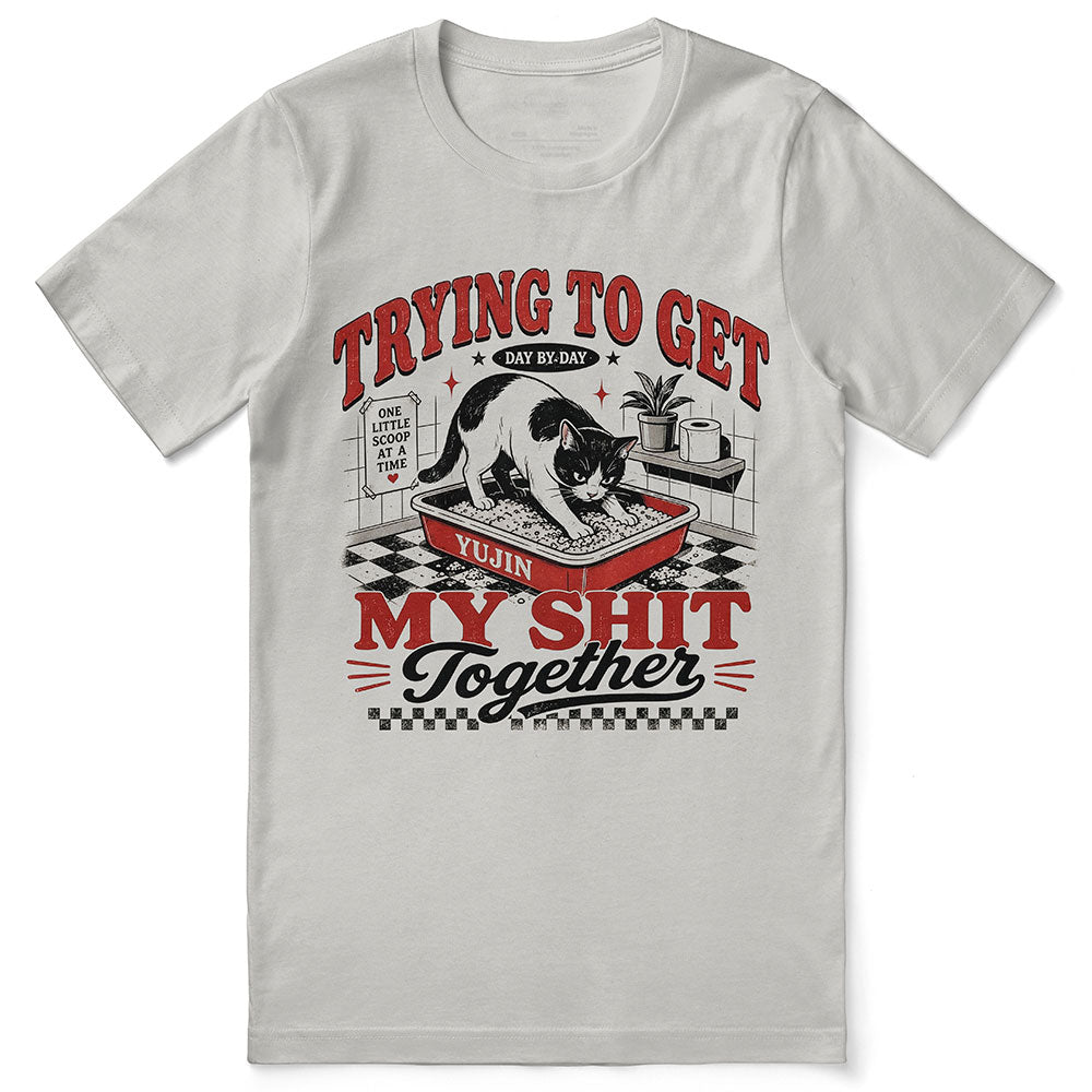 One Scoop At A Time Cat T-Shirt